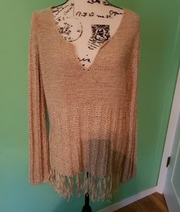 Nwt Max Studio Handknited Top size 1X